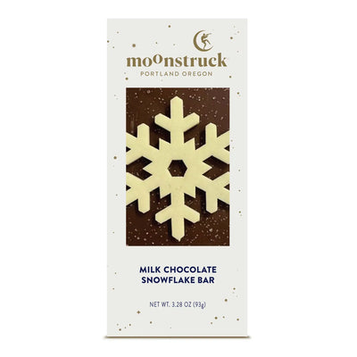 Moonstruck Milk Chocolate Snowflake Bar