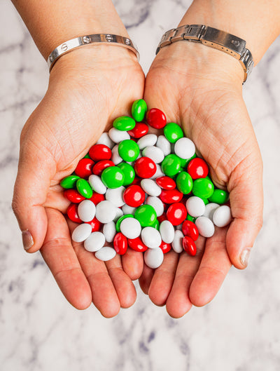 Bag of Christmas M&M's