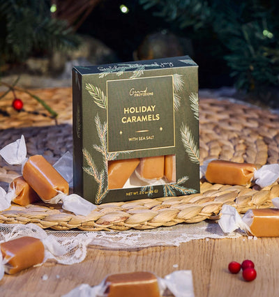 Holiday Caramels With Sea Salt, 2oz