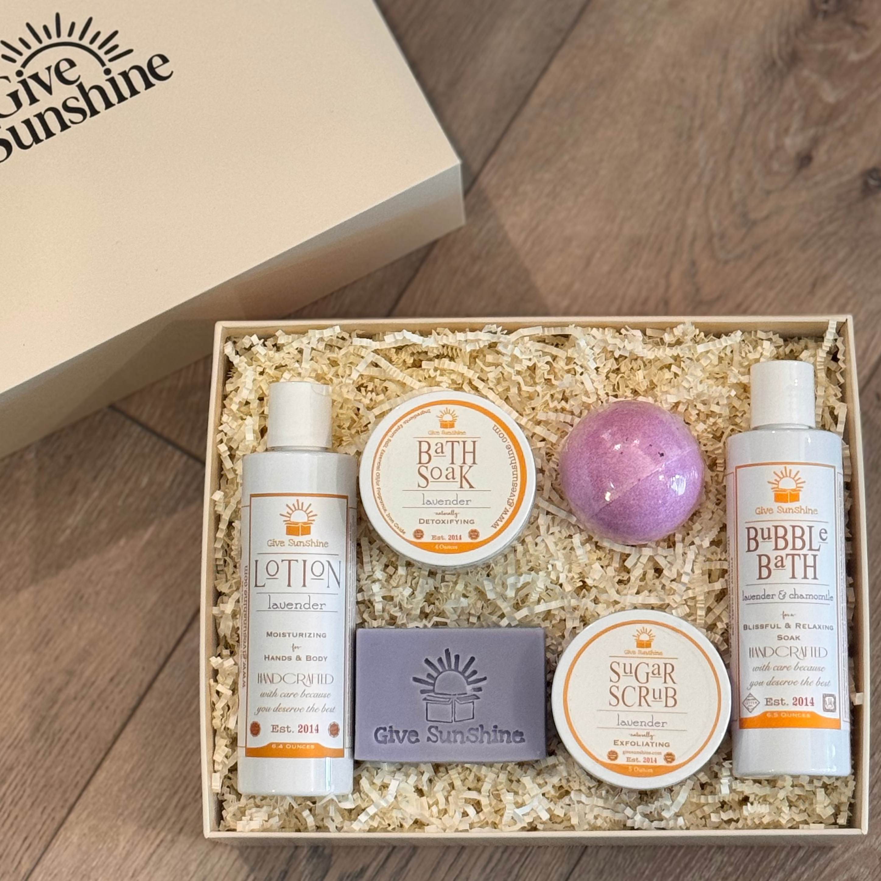 Deluxe Spa Box – Give Sunshine