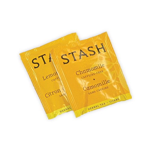 2 Stash Chamomile tea bags, plus 2 honey sticks