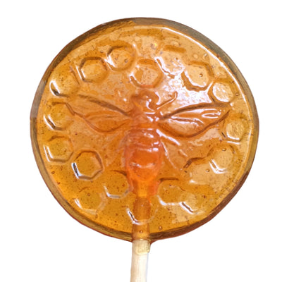 Honey Bee Lollipop (Dairy-free,Gluten-free,No artificial sweeteners,Non-GMO,Nut-free,Soy-free)