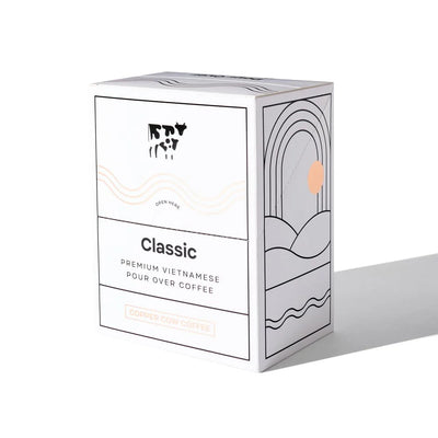Copper Cow Pour Over Coffee (Pack of 8)