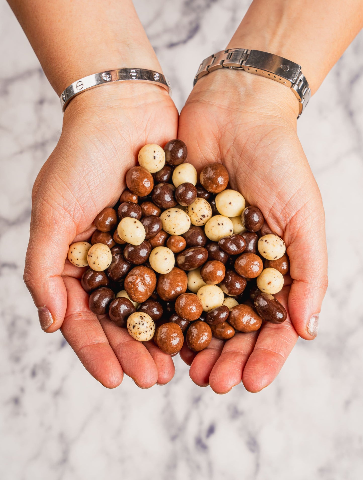 Bag of Tri-Colored Espresso Beans
