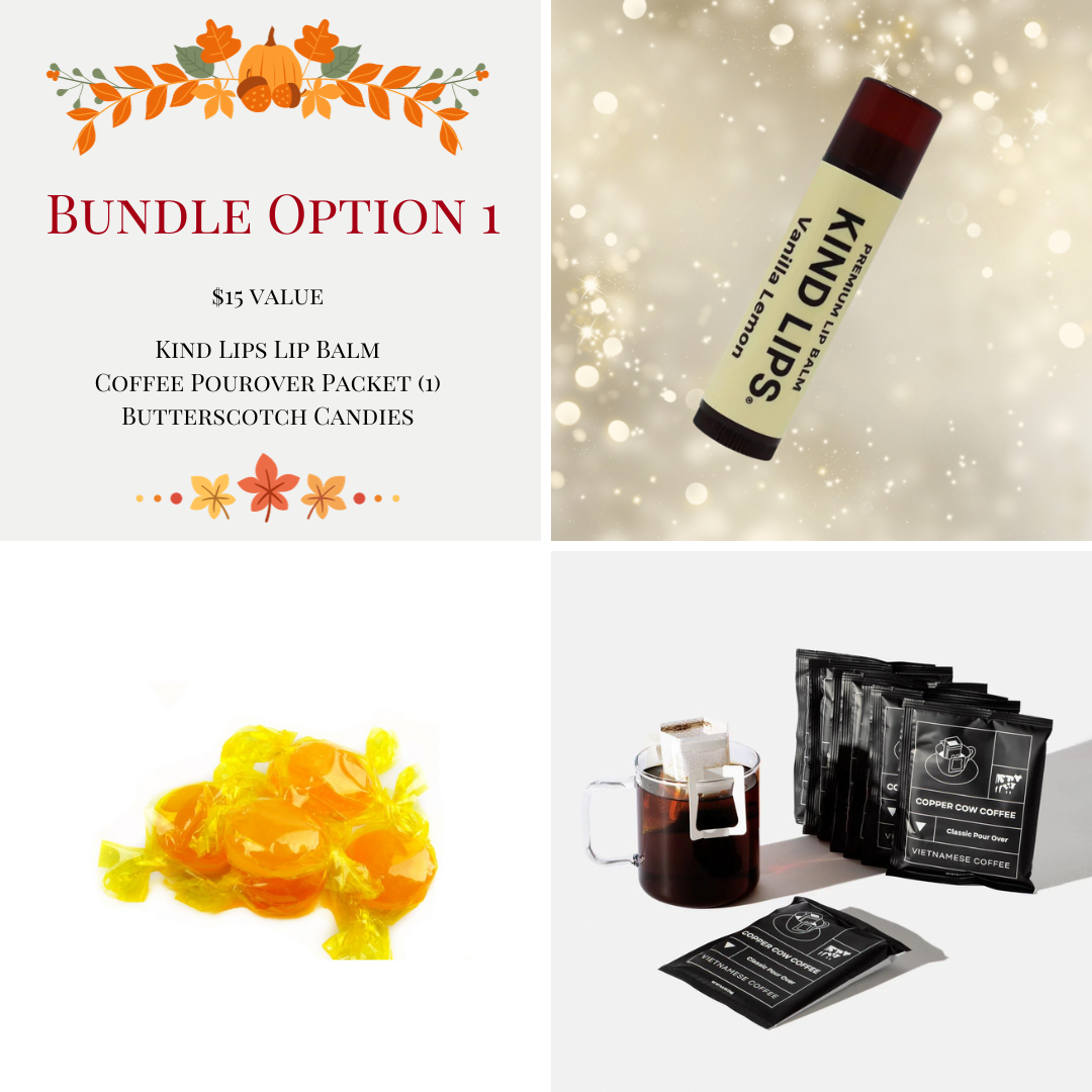 BUNDLE DEAL: Cozy Winter Bundle (Coffee, Lip Balm, Butter Scotch)