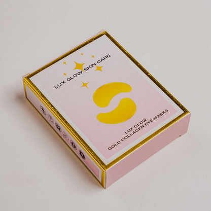 Gold Eye Masks (1 Pair)