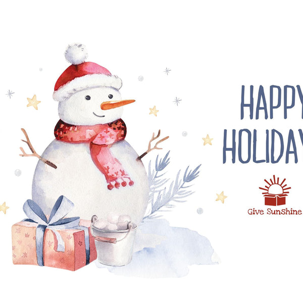 Snowy Cheer Christmas Gift Box