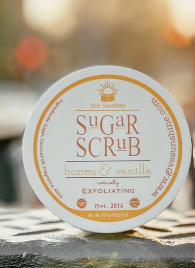Honey and Vanilla Sugar Scrub (5 oz)