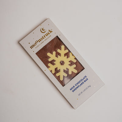 Moonstruck Milk Chocolate Snowflake Bar