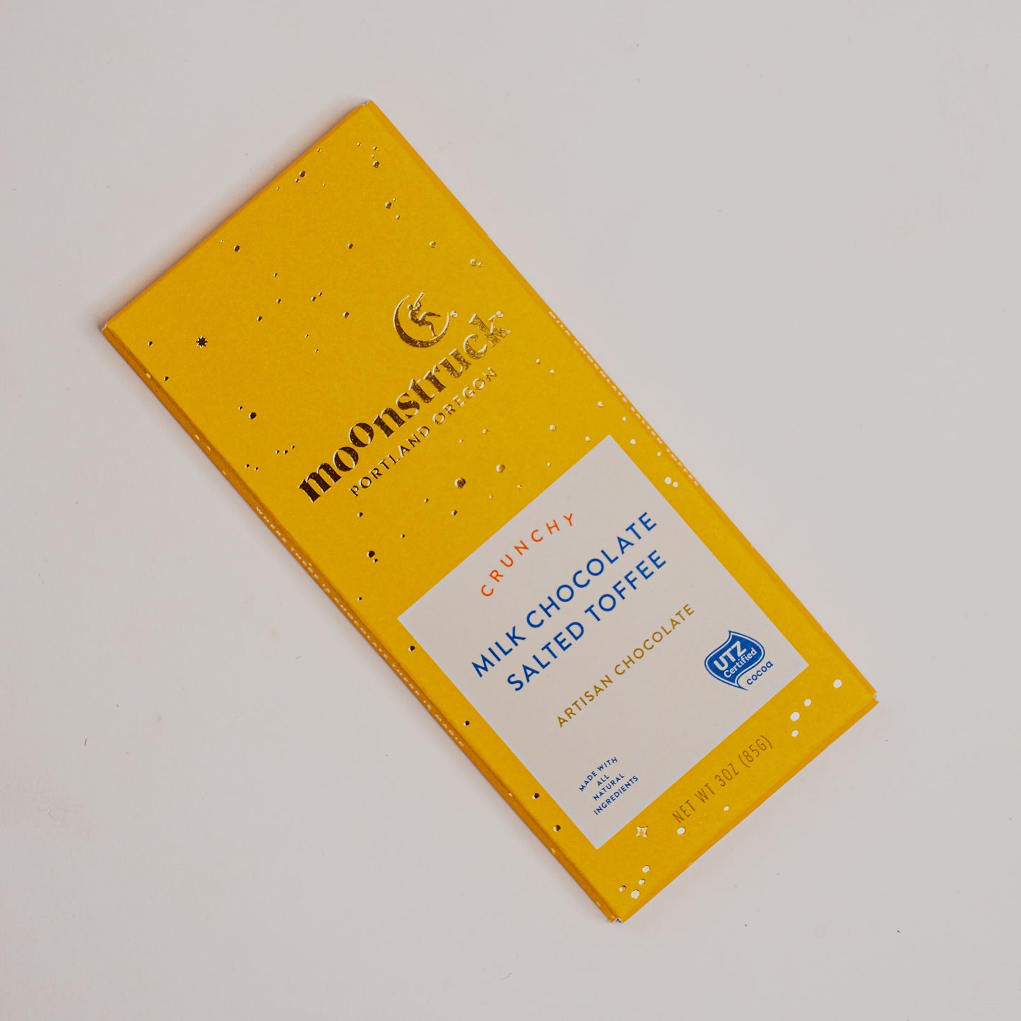 Moonstuck Crunchy Milk Salted Toffee Bar