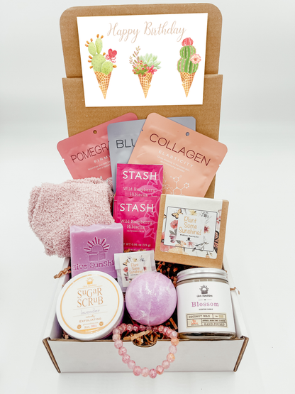 Pink Cheerful Gift Box