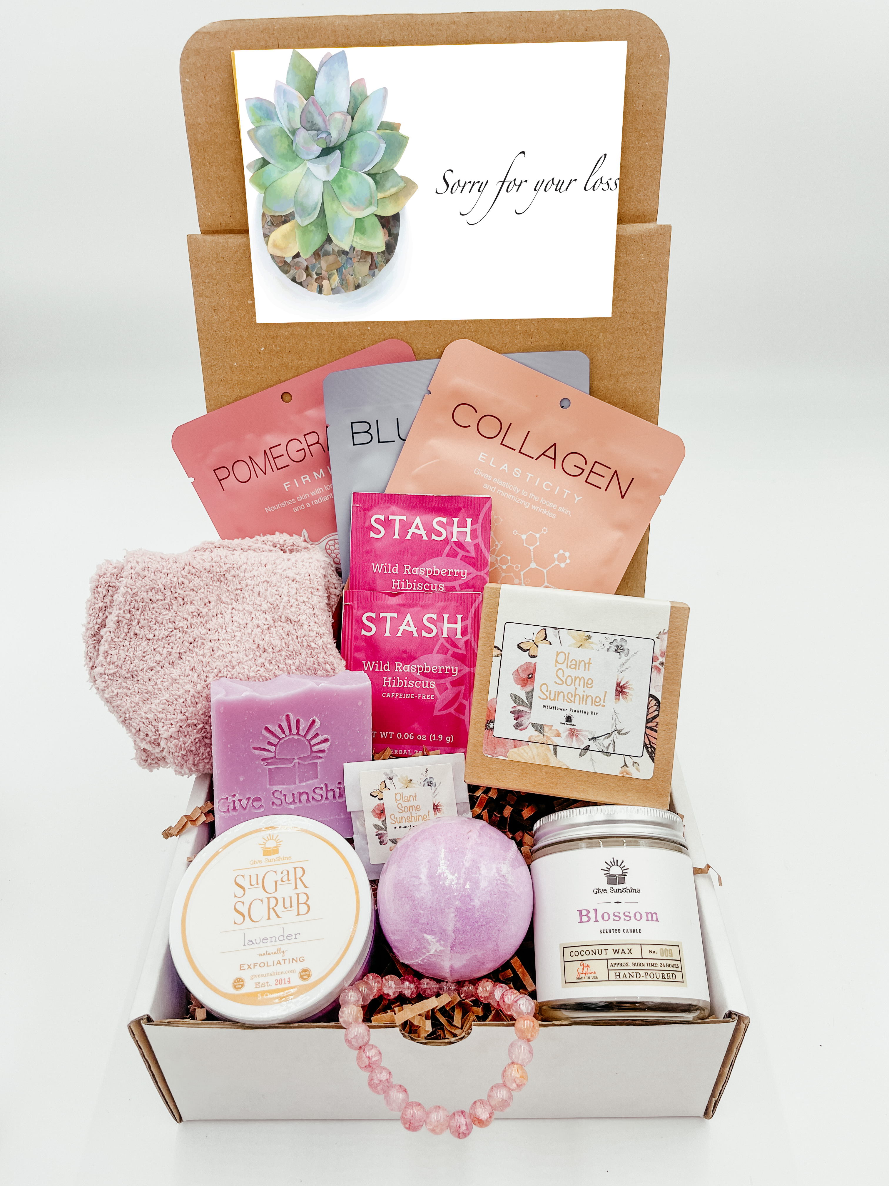 Pink Cheerful Gift Box