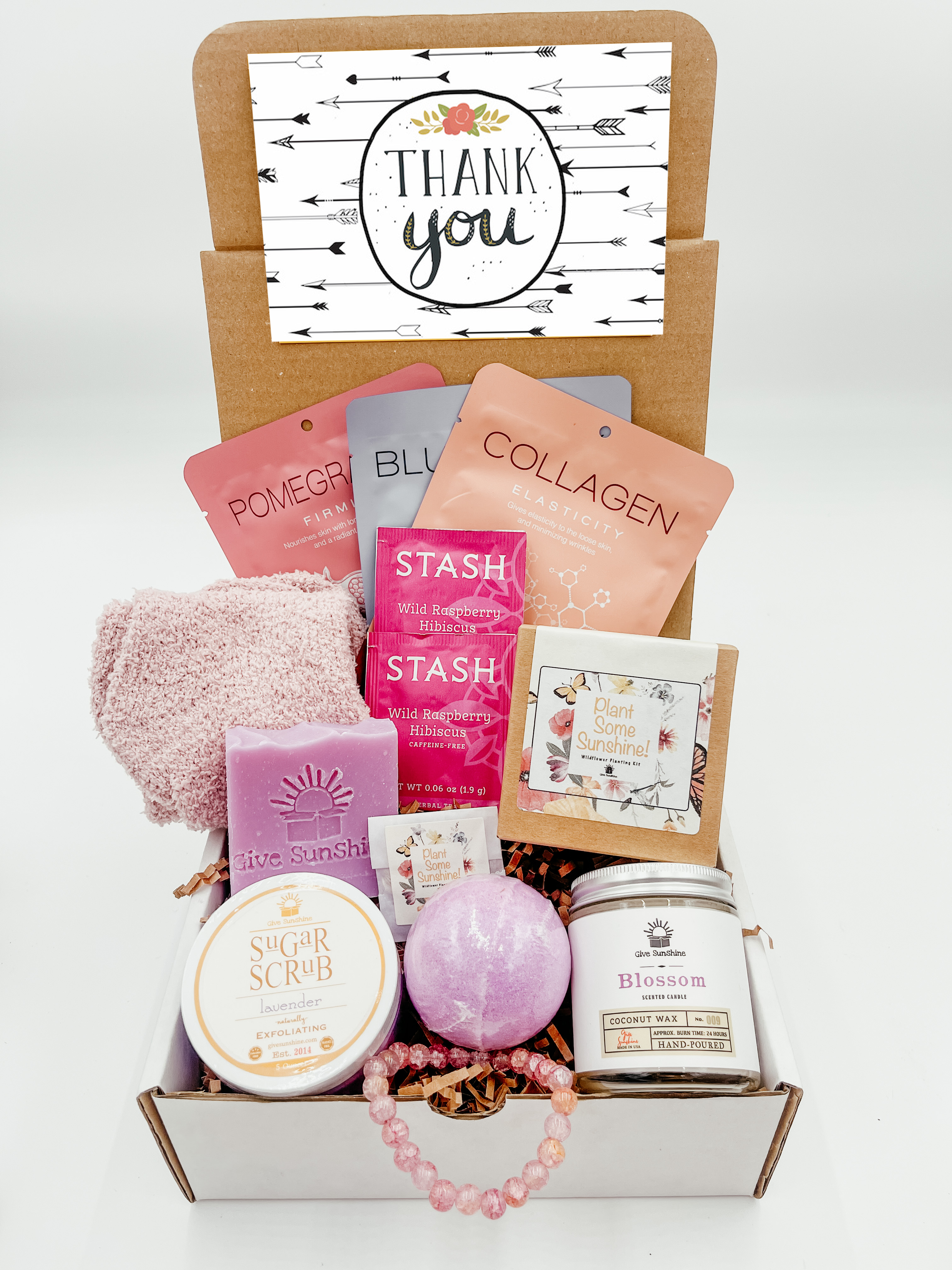 Pink Cheerful Gift Box