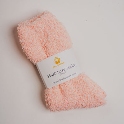 Plush Luxe Socks (Pink)