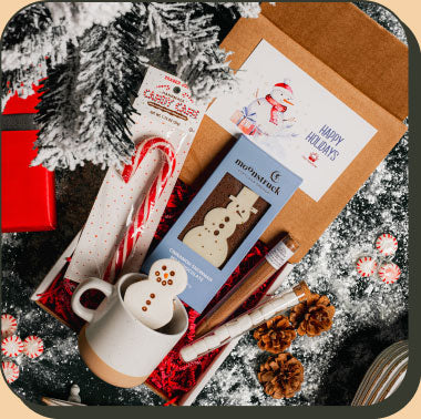 The Cozy Snowman Box