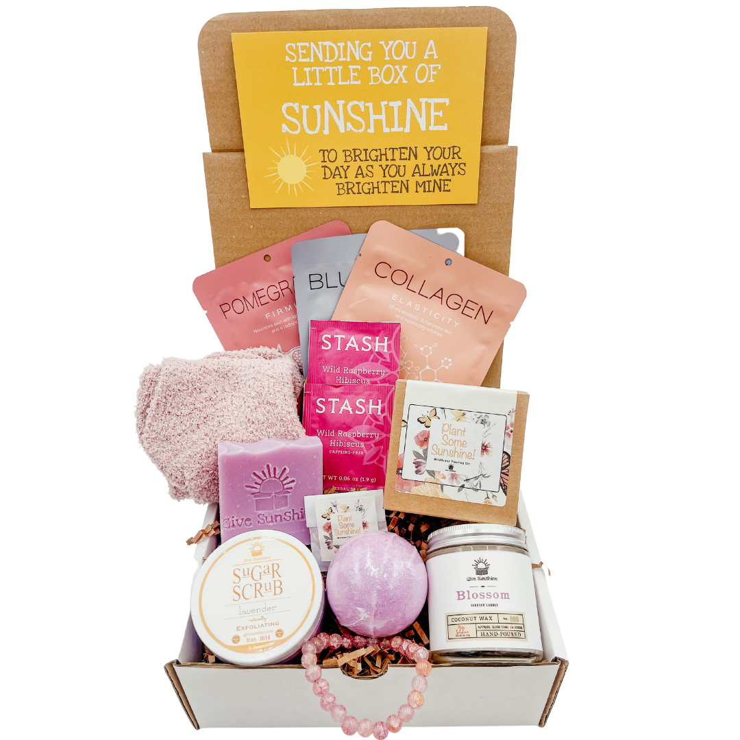 Pink Cheerful Gift Box