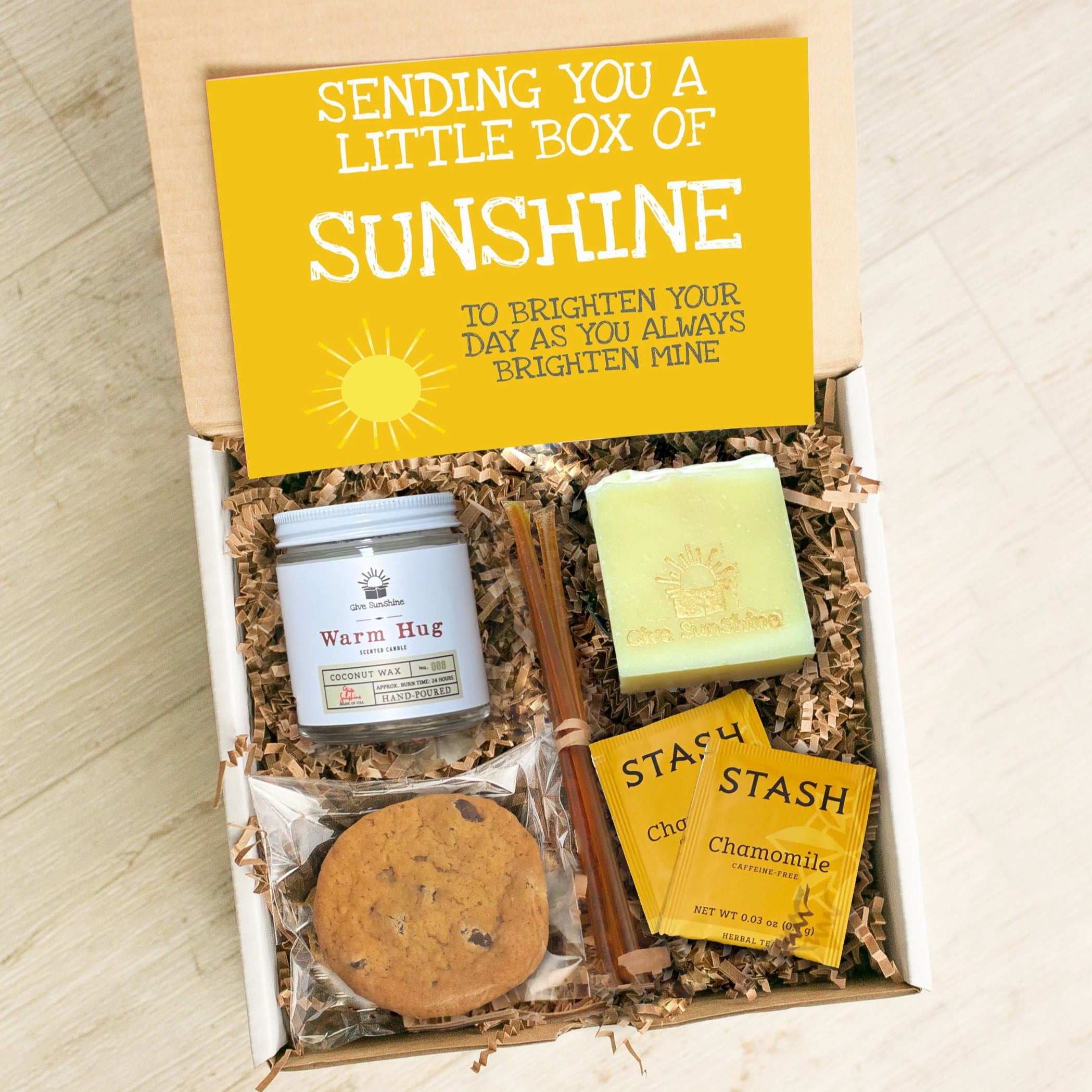 Sunshine Gift Set with Handmade Soap