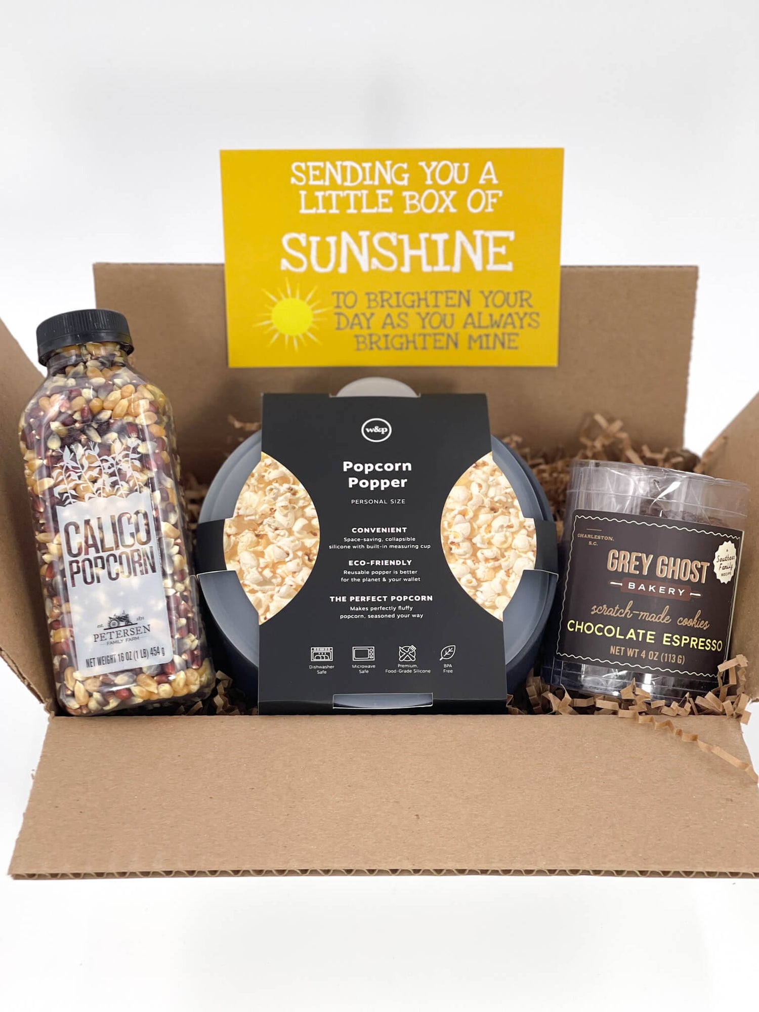 Popcorn and Cookies Box