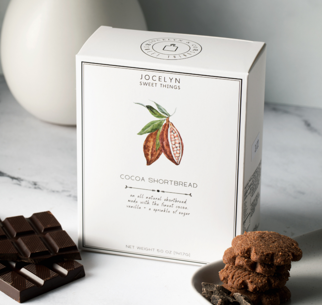 The Luxe Collection Cocoa Shortbread* (2 week lead time)