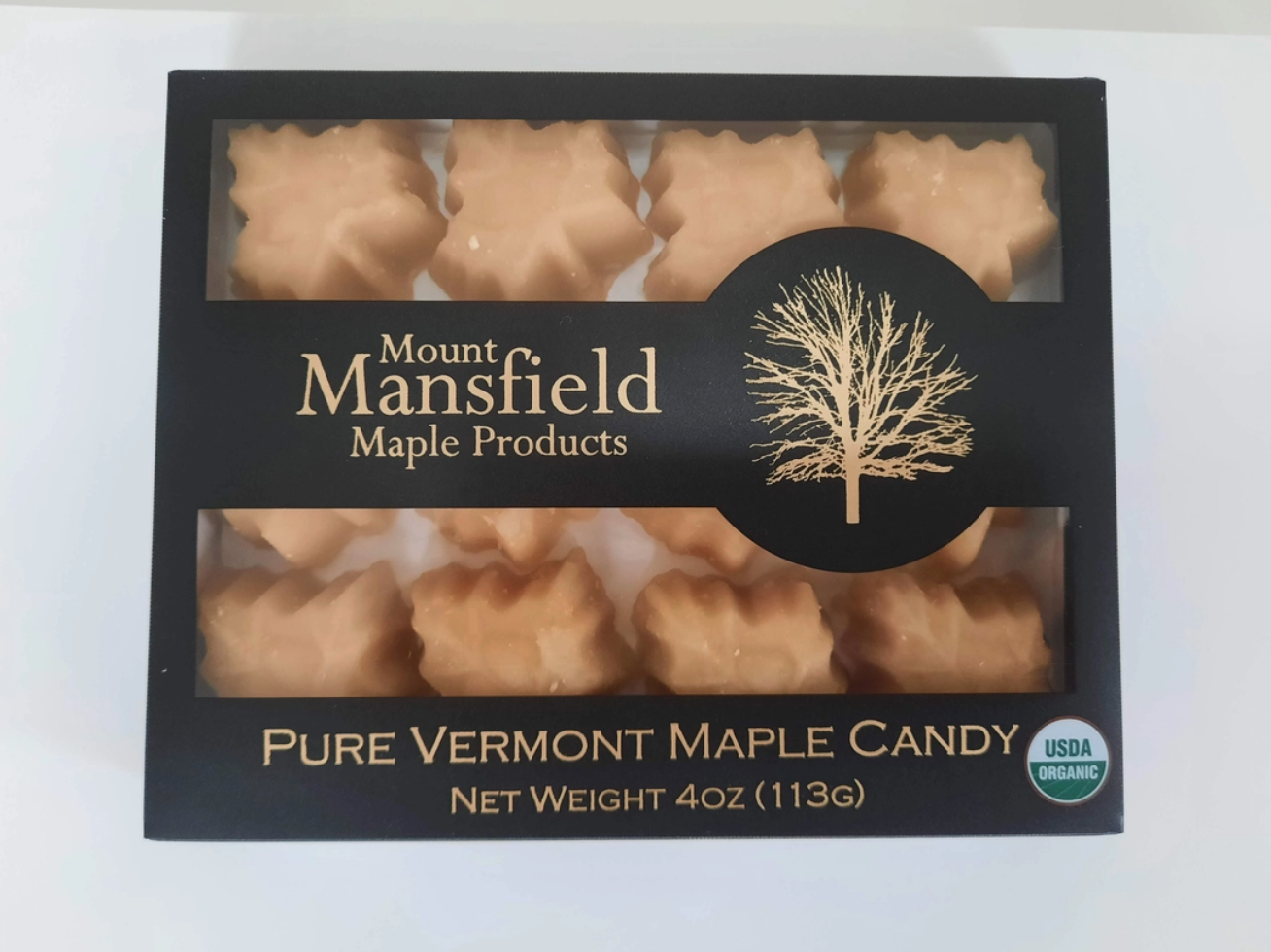 Organic Pure Maple Sugar Candy - Quarter Pound (2 week lead time)