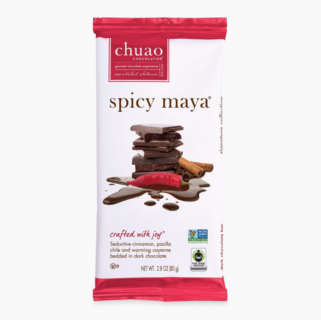 Chuao Spicy Maya Dark Chocolate Bar* (2 week lead time)